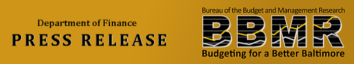 Press Release: Finance Department, Bureau of the Budget and Management Research (BBMR)