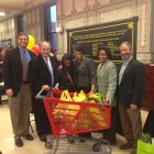 Mayor Rawlings-Blake and other officials announce the expansion of the Virtual Supermarket Program