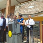 Mayor Stephanie Rawlings-Blake announces mid-year crime statistics